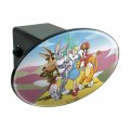 Wb 100th Looney Tunes Wizard Of Oz Oval Tow Hitch Cover Trailer Plug Insert 2