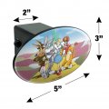 Wb 100th Looney Tunes Wizard Of Oz Oval Tow Hitch Cover Trailer Plug Insert 2