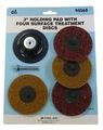Holding Pad With Four Surface Treatment Discs 3 In Model 94560 
