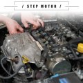 Motoforti Transmission Step Stepper Motor For Nissan Altima 2009-2012 Plastic Metal Jf011e Black Silver Tone