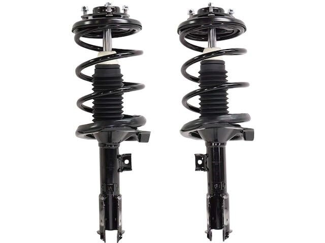 Front Strut And Coil Spring Assembly Set Of 2 For 2008 2010 Mitsubishi Lancer De Es Automatic Cvt Does Not Fit Gts Model