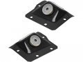 Front Upper Shock Mount Bracket Set 2 Piece For 1998-2003 Jaguar Xj8 Without Electronic Suspension 