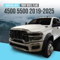 Front Driver Side Wheel Opening Flare Extension Molding For Dodge Ram 4500 5500 2019-2025 Black