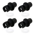 4 Pack Air Pump Nozzle Valve Hose Adapter Replacement For Inflatable Boat Sup Kayak 