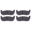 Rear Brake Pad Set For 1997 2002d Expedition Semi Metallic Replacement For F75z2200ba 3w1z2200ba 6w1z2200ba Xl3z2200aa 