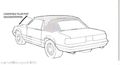1983-1986 Ford Mustang Convertible Pillar Post Rubber Weatherstrips Seals Right Side Passengers
