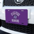 City College Of New York Beavers Logo Novelty Metal Vanity Tag License Plate