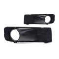 Fog Light Bezel Pair For Ford Fusion 2006 2007 2008 2009 Front Driver And Passenger Side Black With Hole 408-128l 408-128r 