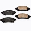 Z16 Evolution Ceramic Brake Pads Front For 2004 Pontiac Grand Prix Model 16-1000 Low Dust And Noise Free Stopping Power 