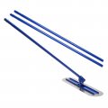 Bull Float Concrete 48 X 8 Round End Spring Tool Stainless Steel Trowel With 3 Handle Cement Tools Kit 