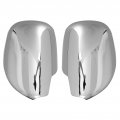 Wing Mirror Cover 2pcs Rearview Side Cap Abs Chrome Plated Fit For 4runner Prado Fj120 Hilux Surf Hiace 