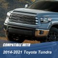 Auto Dynasty Full Led Projector Front Bumper Driving Fog Light Lamps With Switch And Bezels Compatible Toyota Tundra 14-21