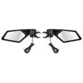 Kimpex Sideview Mirror With Light 1 5 -2 Clamp-on