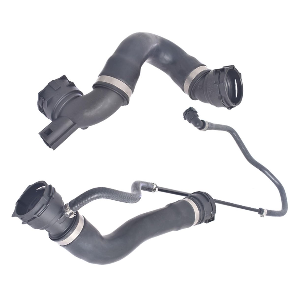 Radiator Coolant Expansion Tank Hose For 128i 2008 2011 And 325i 2004 2006 Part Number 17127618510 17127531581 17127531579 Abs