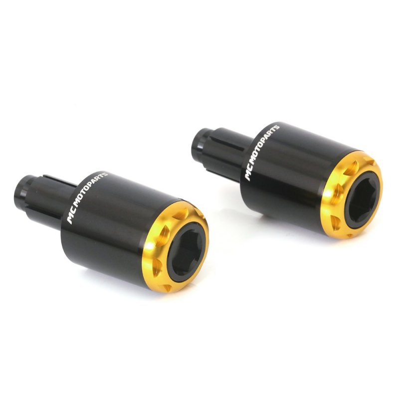 Mc Motoparts Mshine Cnc Bar Ends For Vfr 800 Vtec 2002-2012 03 04 05 06 07 08 09 10 11 Gold