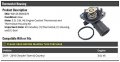 Thermostat Housing Kit With And Seal Compatible 2011-2016 Chrysler Town Country 3 6l V6