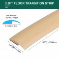 Uxcell Floor Edging Trim Strip Self Adhesive Carpet To Tile Transition For Laminate Doorway Edge Height Less Than 5mm 0 2 Beige