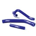 Blue Moto Engine Hose Kit For Crf450r 13-15 Y Model 14-34324 Woven Thermoplastic Silicone With Hdpe Inner Liner Improved 