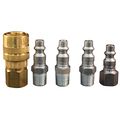 Milton S-211 1 4 Npt M Style Coupler And Plug Kit 5 Piece 
