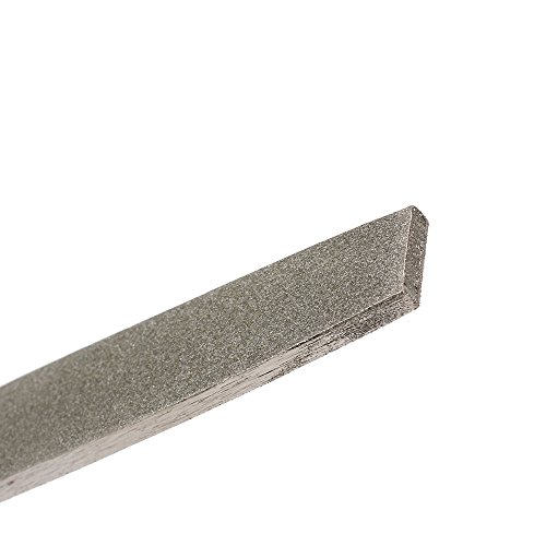 Cnbtr 10 Inch Diamond Coated Flat File 180 Medium Filing Grit