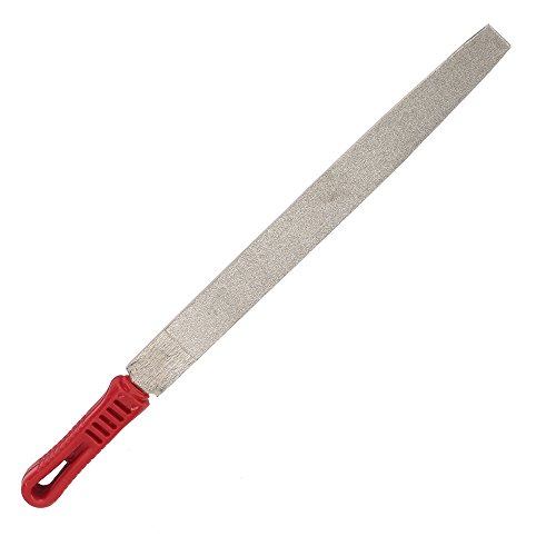 Cnbtr 10 Inch Diamond Coated Flat File 180 Medium Filing Grit