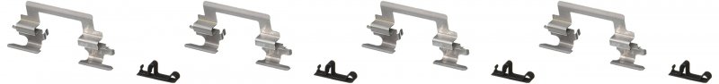Quality Brake Parts 13366 Disc Hardware Kit