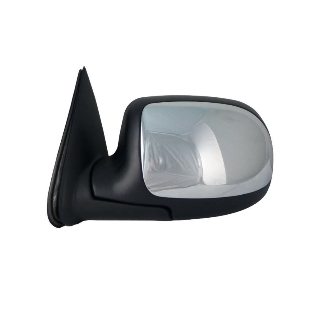 Left Driver Side Mirror Manual Chrome For 99-07 Silverado Sierra Classic Truck