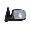 Left Driver Side Mirror Manual Chrome For 99-07 Silverado Sierra Classic Truck