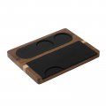 Mhw-3bomber Wood Tamping Mat 51 53 54 58mm Tamper Holder Station Detachable Silicone Ts5151 