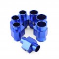 Water Temp Car Joint Pipe Universal Blue Aluminum Alloy Anodizing Treatment Temperature