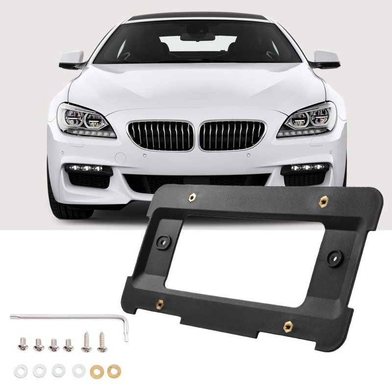Rear License Plate Holder For Bmw 1 2 3 4 5 6 X Series And Mini Cooper Stainless Steel Bracket Frame Mount Replaces 51187160607