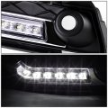 Compatible With Bmw F25 X3 Pair Of Front Bumper Fog Light Bezel Integrated Day Time Running Lights