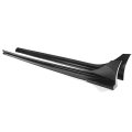 Ikon Motorsports Side Skirts For 2022-2026 Honda Civic 11th Gen Sedan Hatchback 4-door Painted Carbon Fiber Print Pp Mugen 