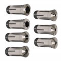 1 4-7 8 Inch 5c Hexagonal Hole Spring Collet For Cnc Engraving Machine And Milling Lathe Tool 7 Pcs