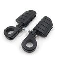 Hk Moto- Front P-clamps 1 4 Foot Pegs For Suzuki Vl Vz M800 C800 M109r M90 S50 C90