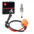 Ignition Coil Pack And Spark Plug Cap Cover For Suzuki Drz400 Drz400e Drz400s Drz400sm 2000-2023