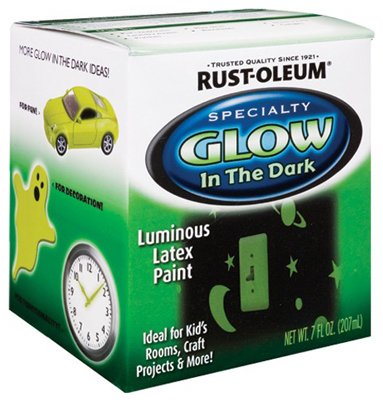 Rust-oleum 214945 Glow In The Dark 7-ounce 6 Pack