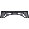 Front License Plate Bracket For Lexus Gs350 Gs460 2008 2009 2010 2011 Replacement Lx1068104 5211430180 Black Plastic Standard 