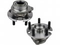 Rear Wheel Bearing Hub Assembly Set Of 2 For 1984-1988 Pontiac Fiero 