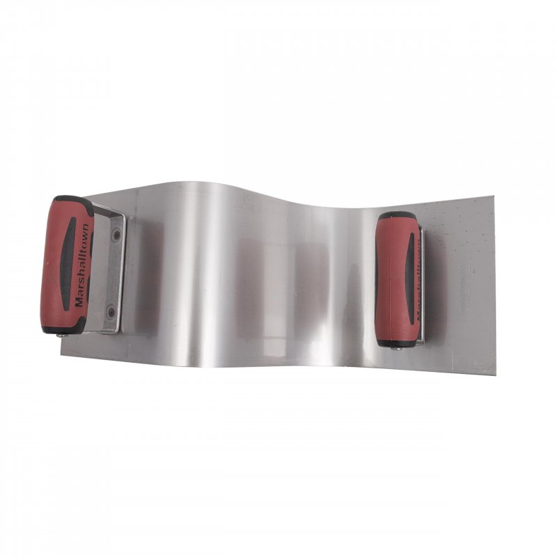 Marshalltown Single Piece Curb And Gutter Tools Hand Tool Type 2 Radius 6 X Top Face Bottom 76mm Cg512ssd
