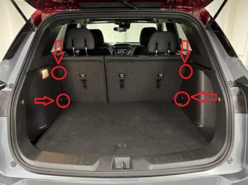 Eaccessories Ea Trunk Rear Seats Organizer Cargo Net For Buick Encore Gx 2020-2024 A Envelope Style Suv-premium Mesh Car