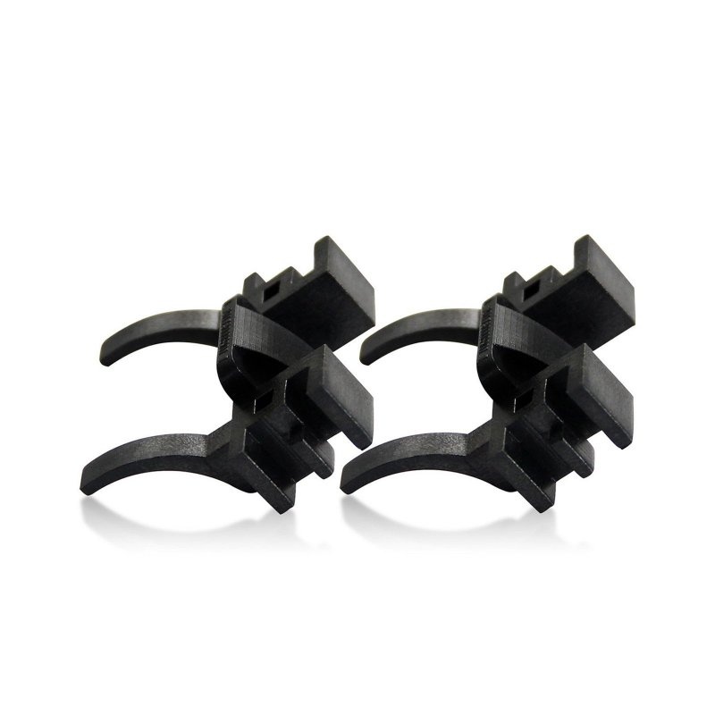 Socal-led 2x H7 Led Adapter Headlight Bulb Holder Retainer Clip Fits For Fiat Mk3 Mk5 Discovery Focus