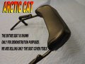 New Replacement Backrest Cover Fits Arctic Cat Panther Cougar 1990-94 Deluxe Mountain Prowler 654