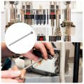 Uxcell Straight Ejector Pins 4mm 5 32 Dia 65mn Steel Round Tip Punch 100mm 4 Long For Mechanical Maintenance 5pcs