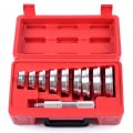 Aintier 10-pcs Aluminum Bearing Race And Seal Bushing Driver Universal Install Kit With 9 Discs Collar Axle Housing Tool