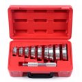 Aintier 10-pcs Aluminum Bearing Race And Seal Bushing Driver Universal Install Kit With 9 Discs Collar Axle Housing Tool
