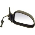 Passenger Side Door Mirror For Dodge Durango Dakota 2001 2002 2003 2004 Power Glass Non Heated Black Plastic Housing 5x7 In 