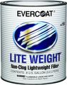 Lite Weight Body Filler For Aluminum And Fiberglass Clog Free Automotive Repair Putty 128 Fl Oz Model 100156 