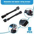 8 Pack For Copper Ls1 Ls6 Lt1 Ev1 Injector Harness Pigtails Replacement G Mc Sierra Denali Pickup And Yukon 2005-2006