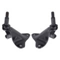 2pcs Rear Left And Right Upper Shock Mount Bracket E0tz18169b For Ford F100 F150 F250 F350 Bronco 1980 1997 Black Alloy Steel 